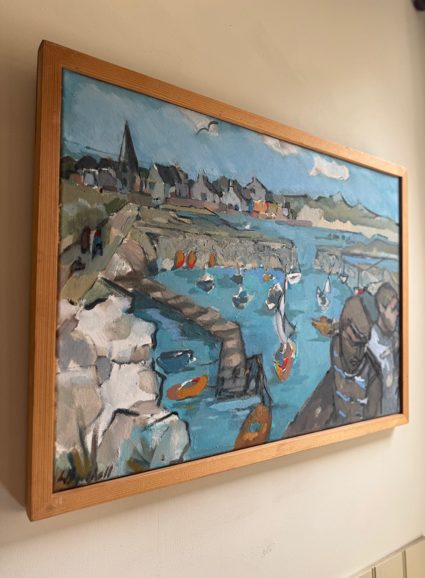 Portbail Harbour Seascape