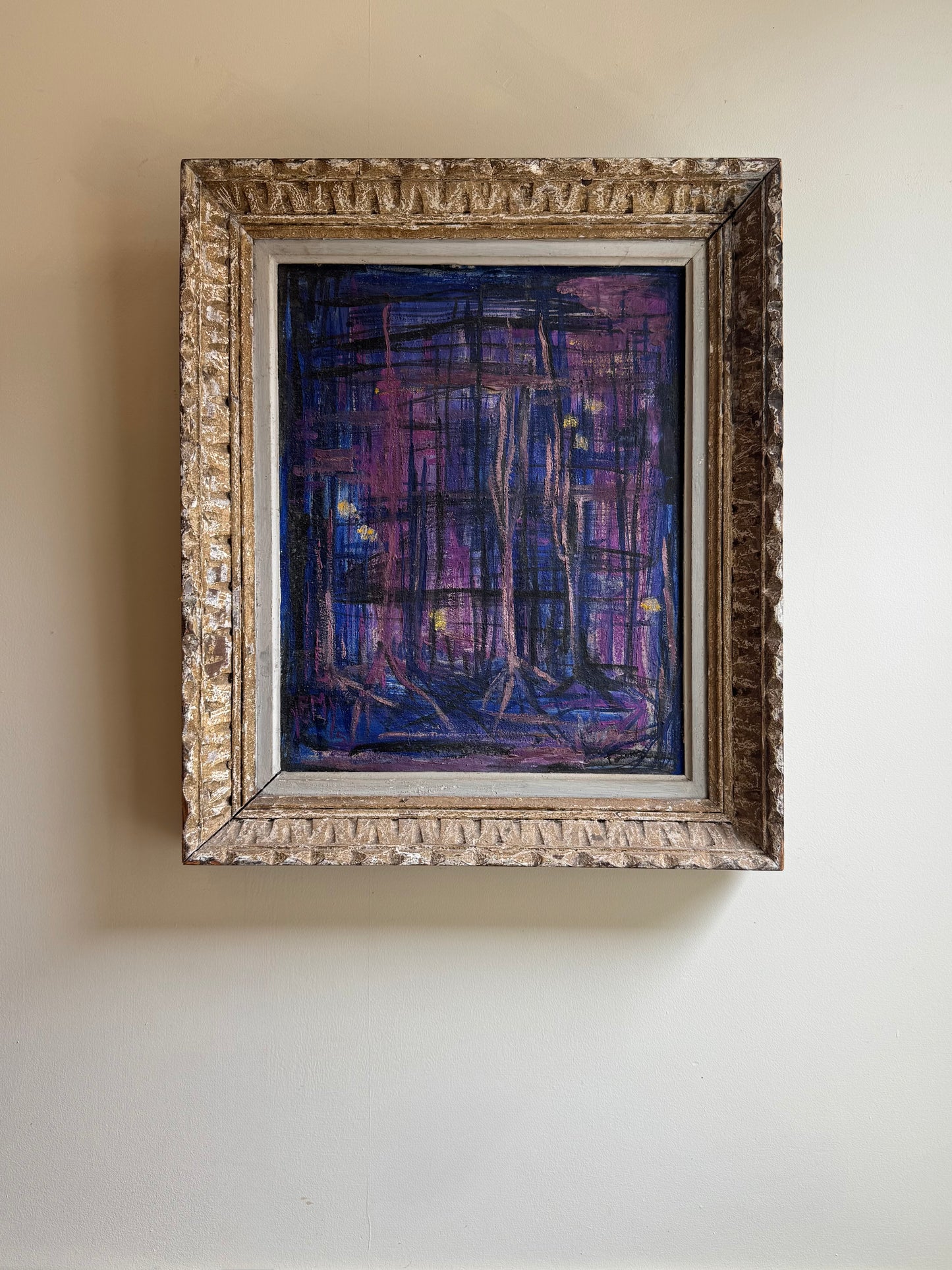 Indigo Abstract