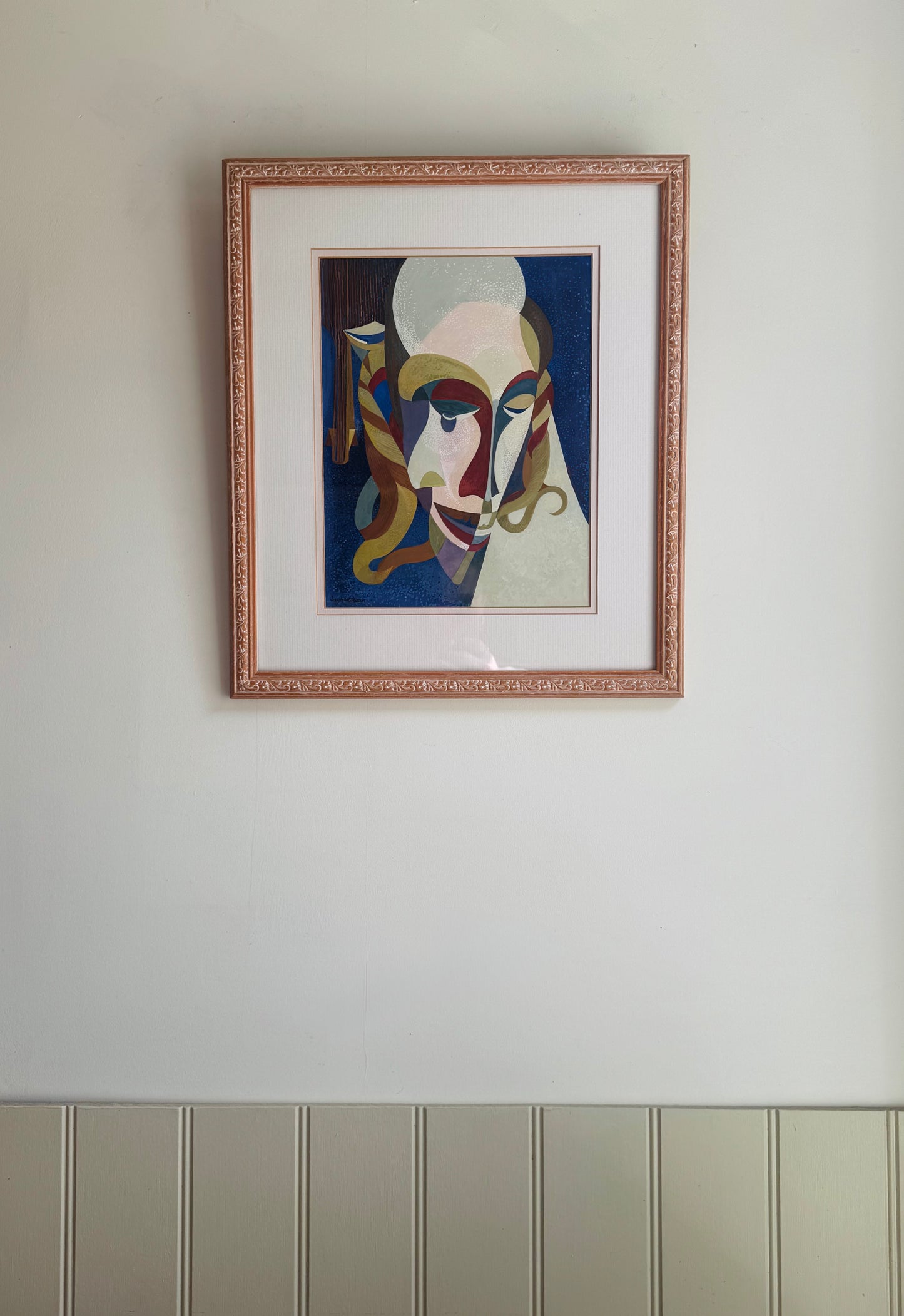 Abstract Masks Gouache