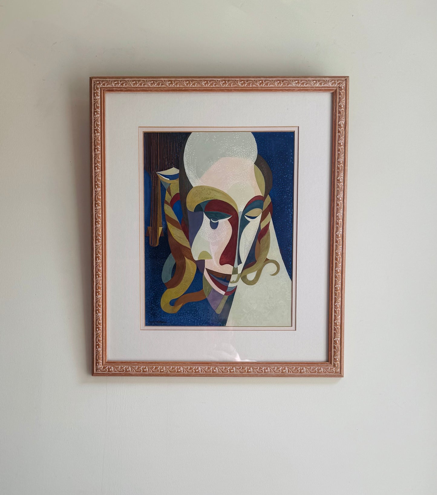 Abstract Masks Gouache