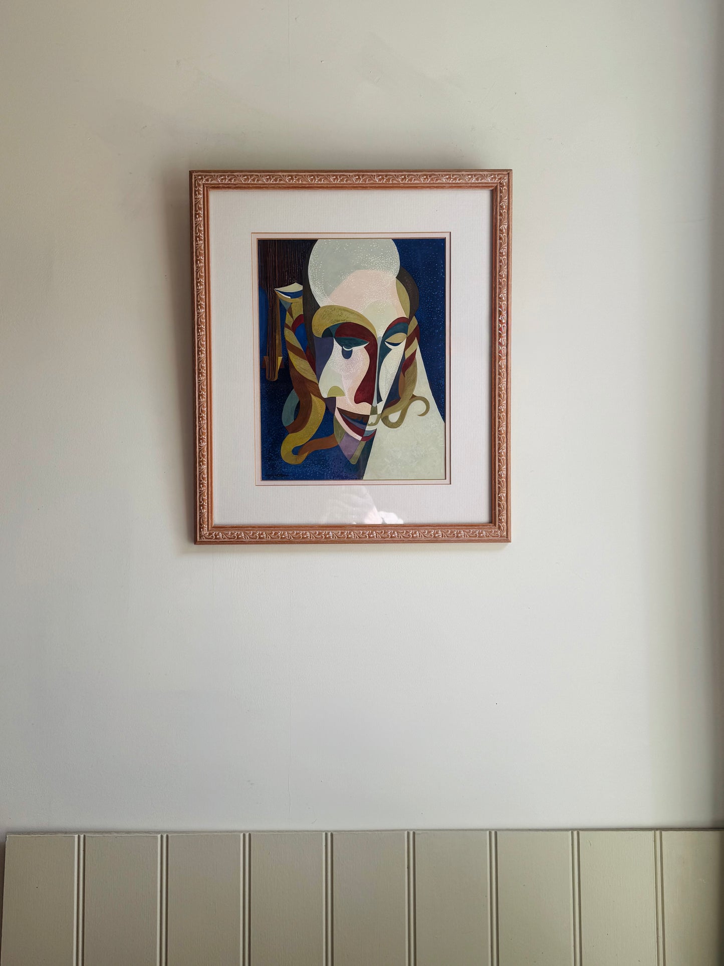 Abstract Masks Gouache