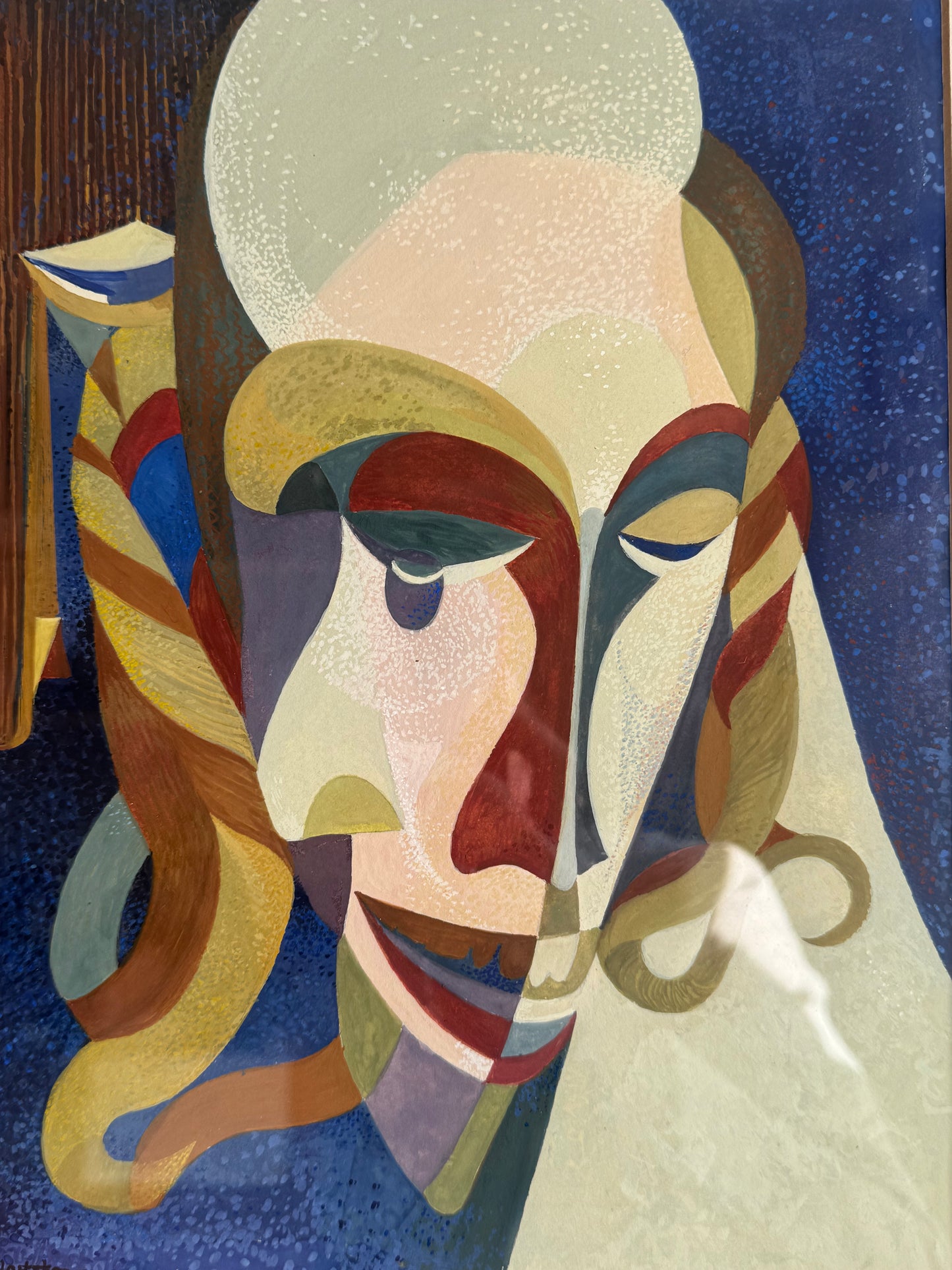 Abstract Masks Gouache