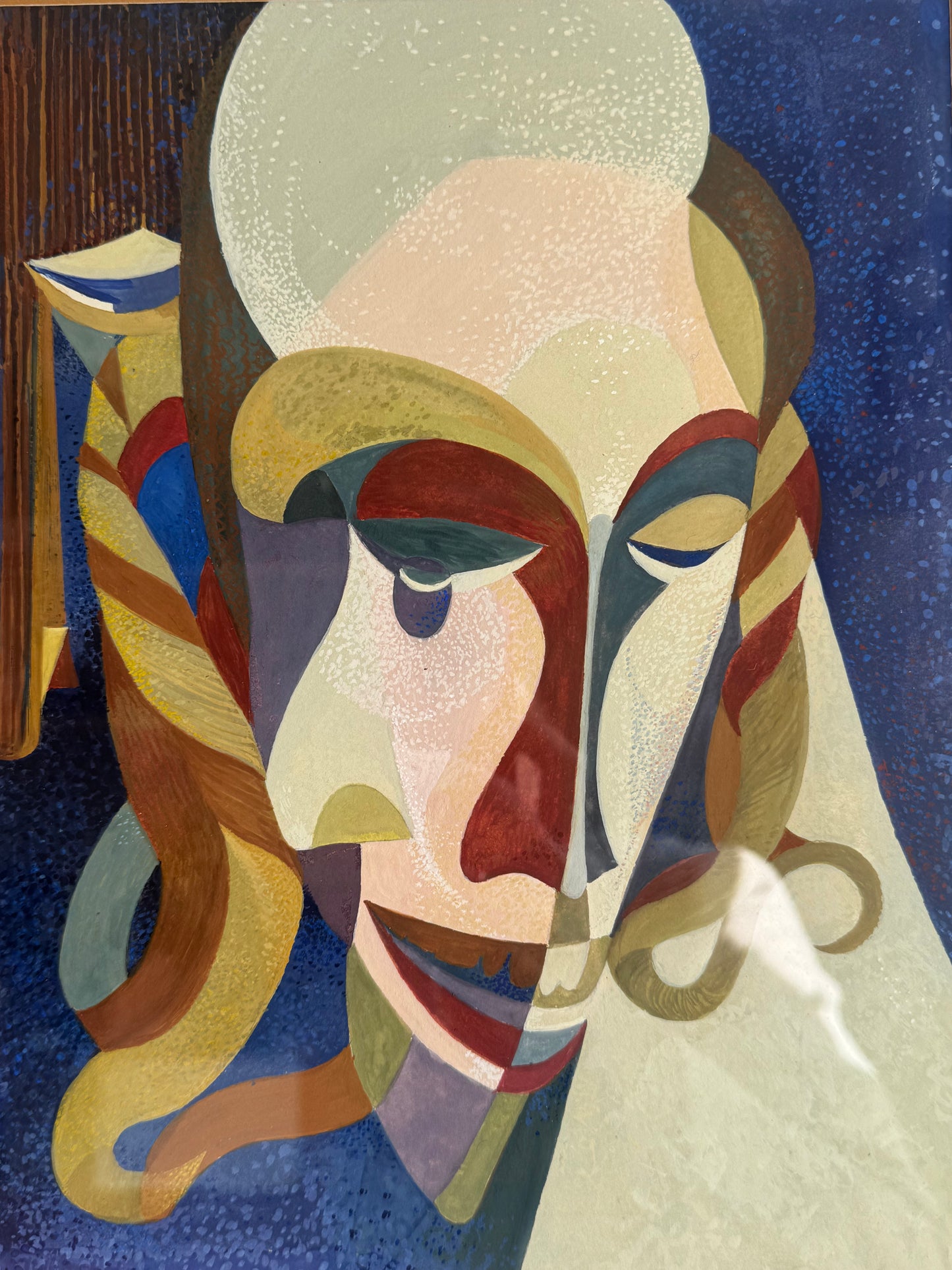 Abstract Masks Gouache