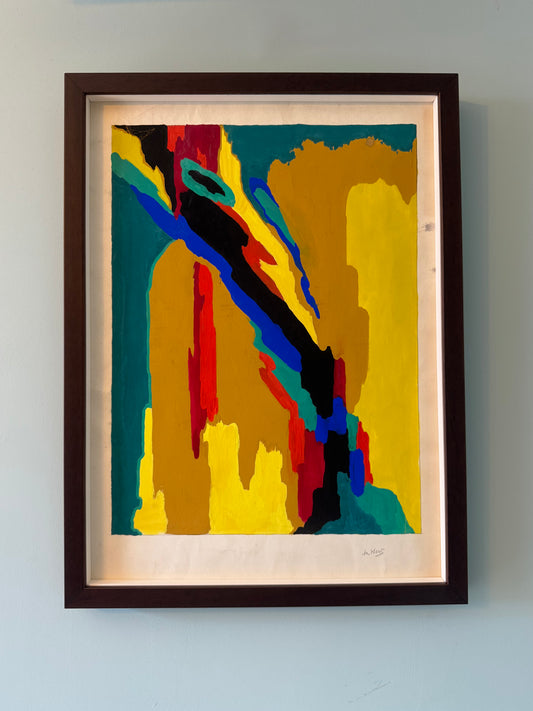 Abstract Composition, Signed M. West