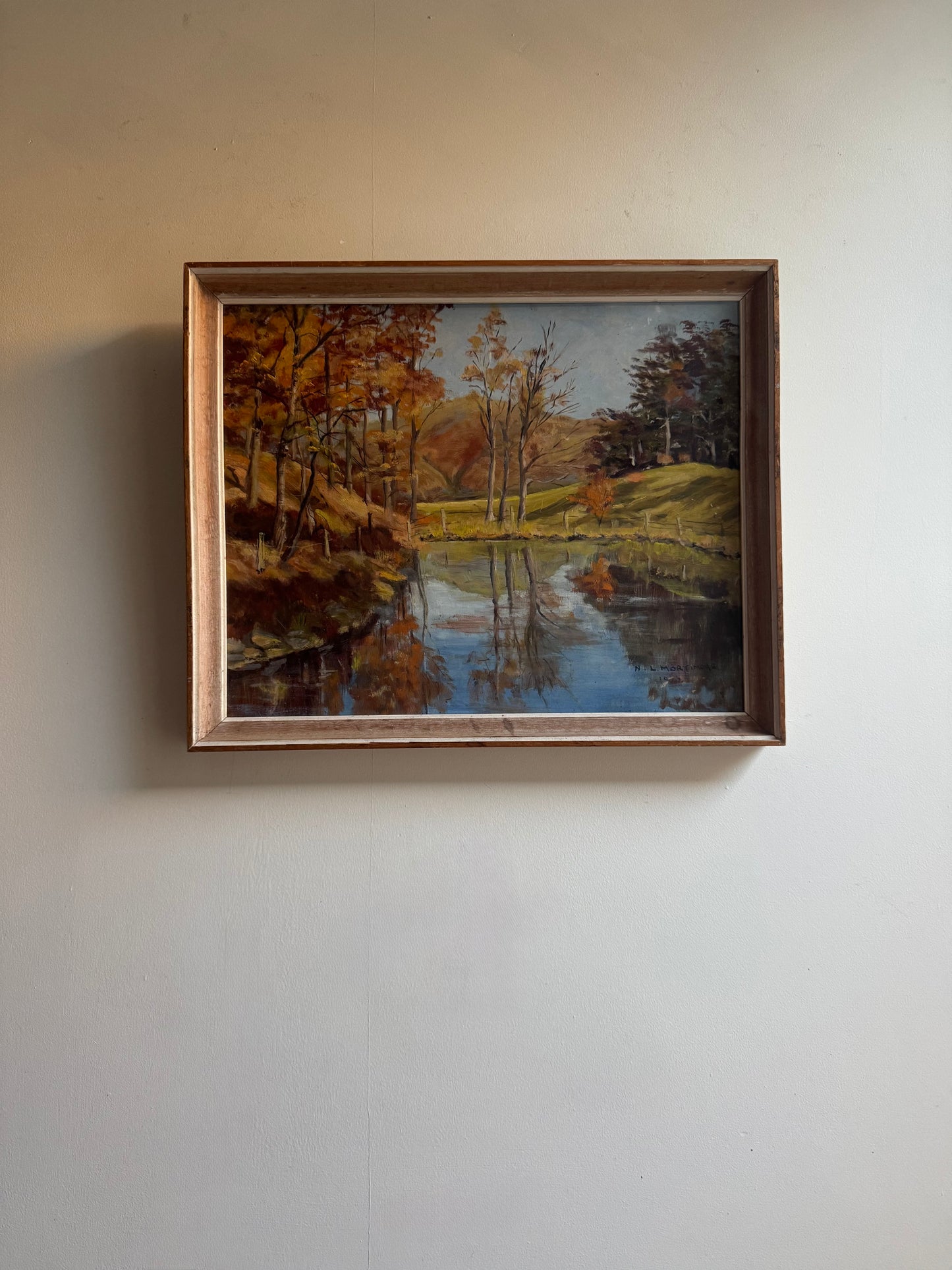 English Landscape, dated 1942