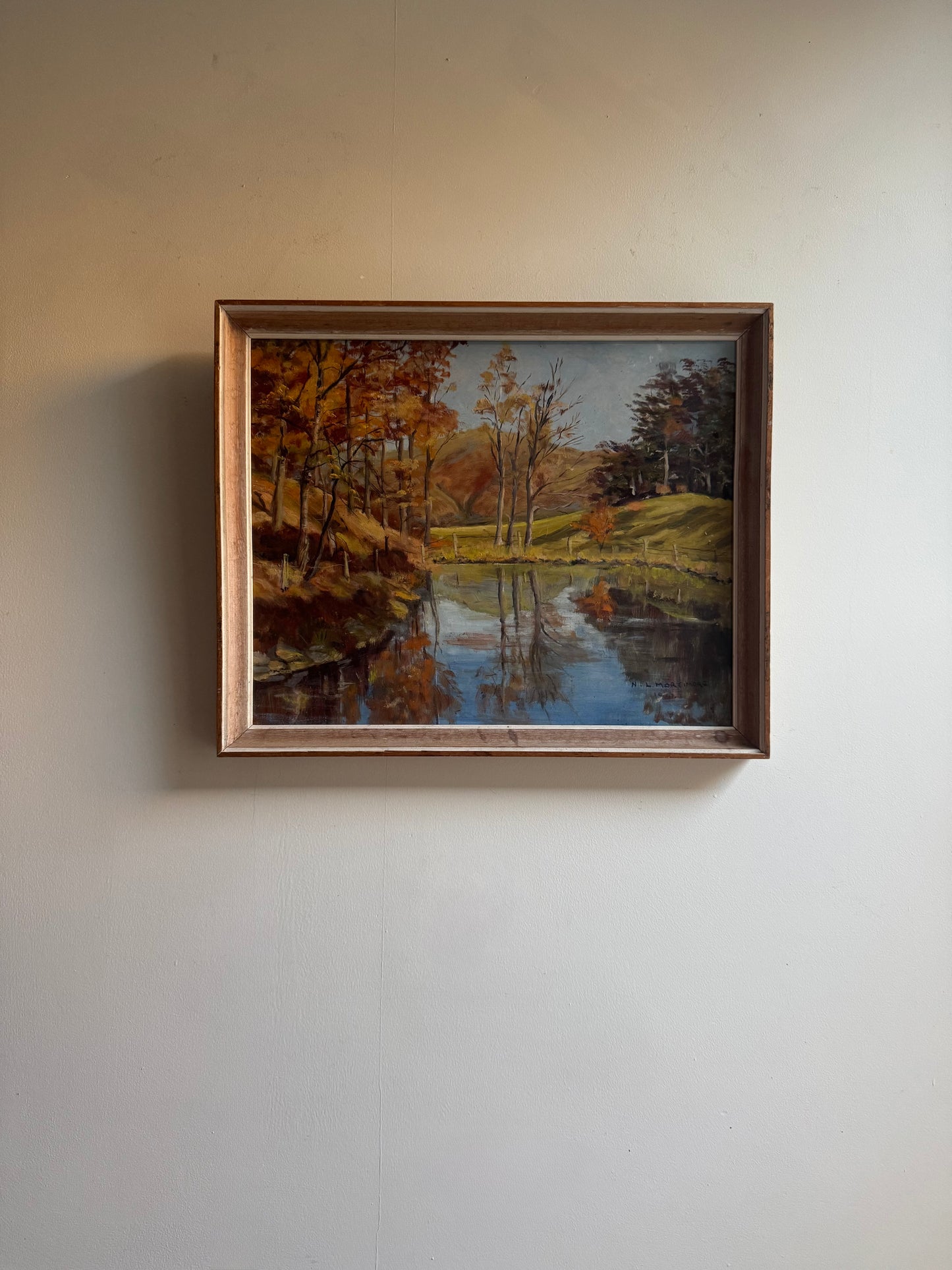 English Landscape, dated 1942