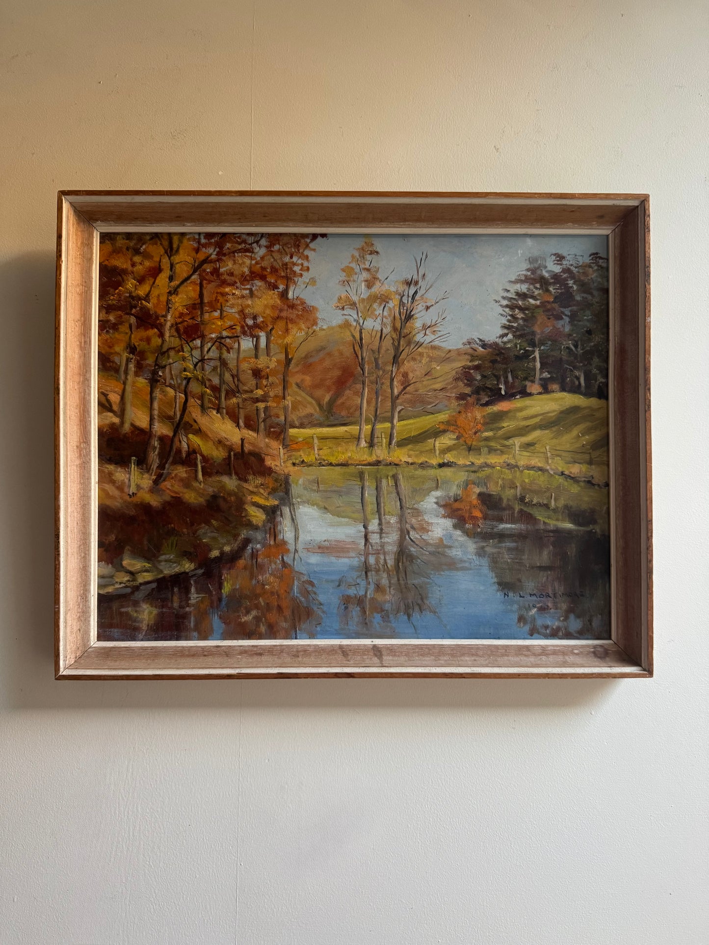 English Landscape, dated 1942