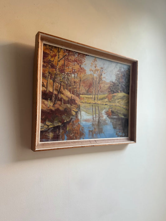 English Landscape, dated 1942