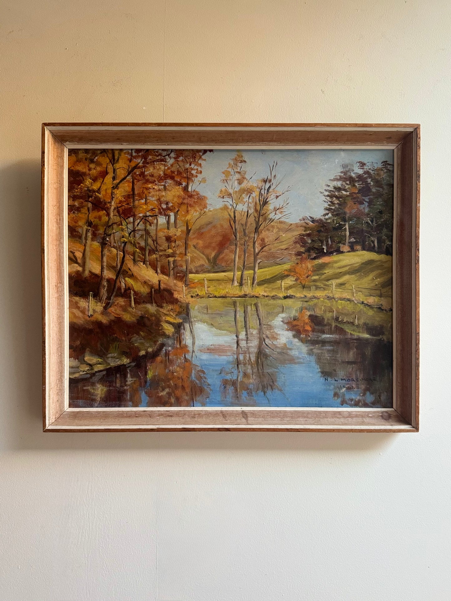 English Landscape, dated 1942