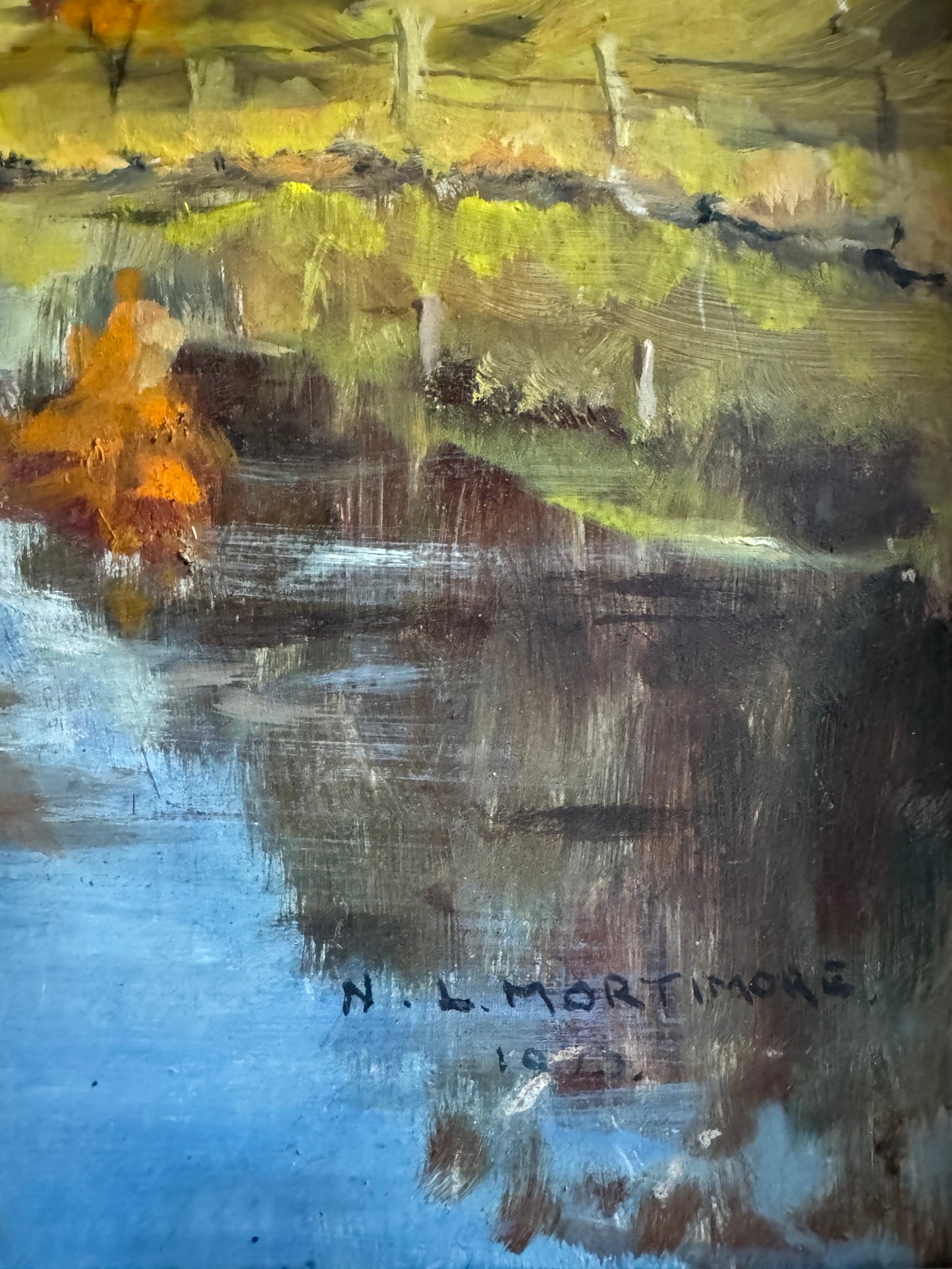 English Landscape, dated 1942