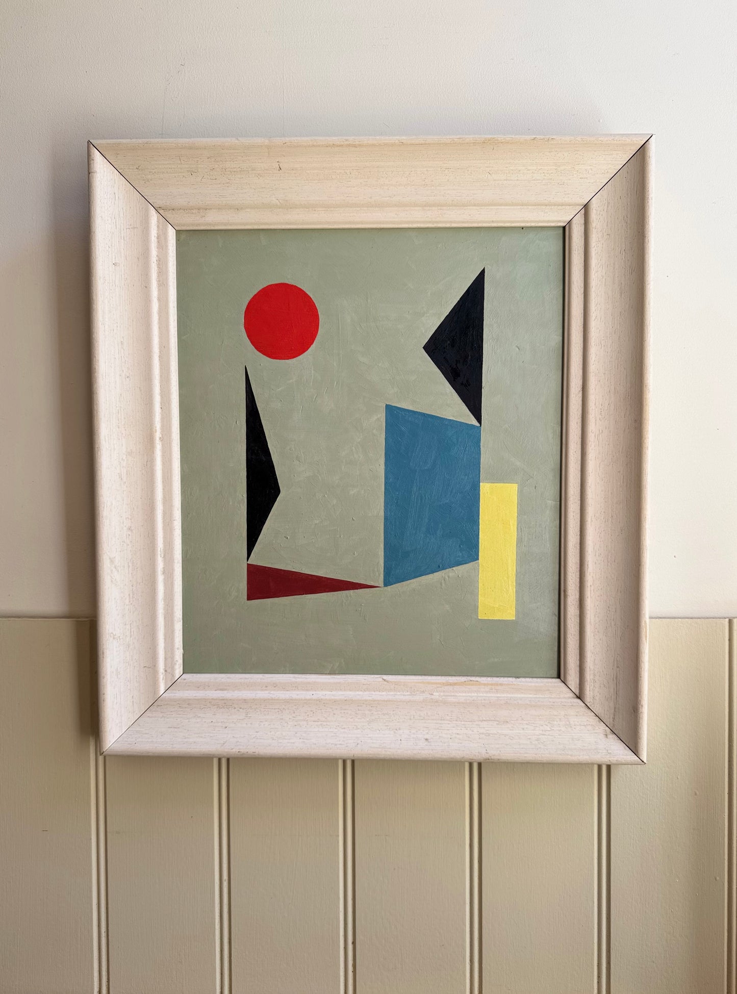 Aquamarine Geometric Abstract
