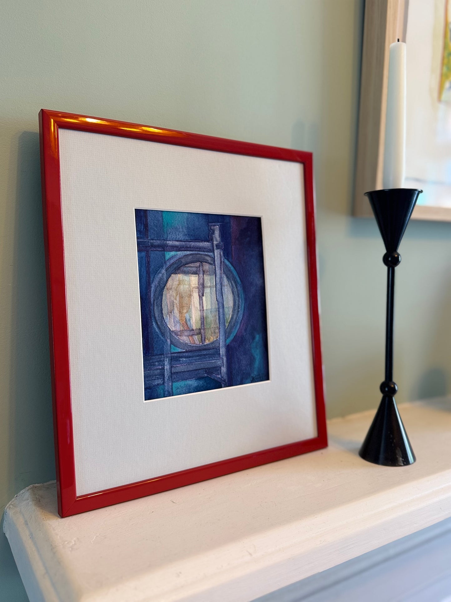 British Abstract Watercolour