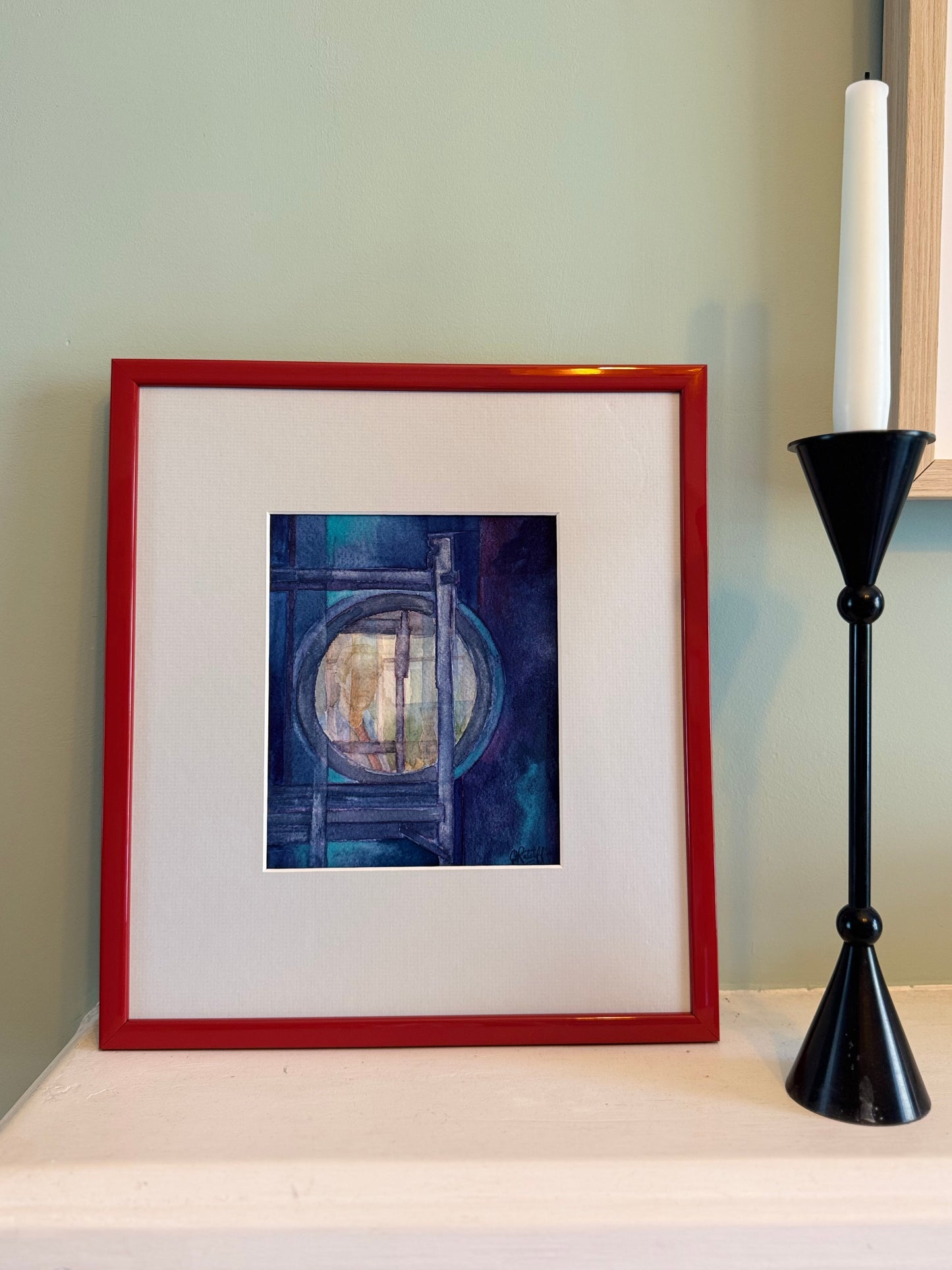 British Abstract Watercolour